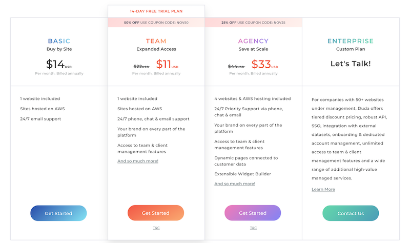 Duda 优惠券代码 – 2022 折扣：最高 50% 折扣-第5张图片-Ceacer网络