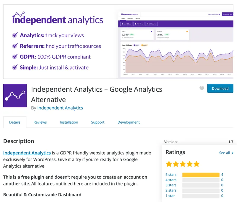 WordPress 分析和跟踪的 5 个最佳 MonsterInsights 替代方案