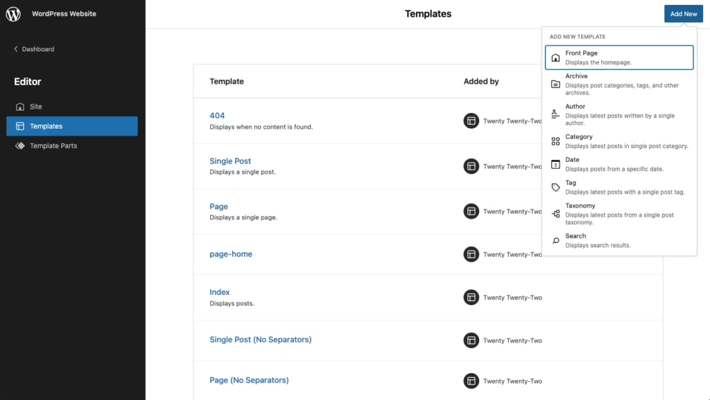 WordPress 6.0：前 20 大新功能和改进-第20张图片-Ceacer网络