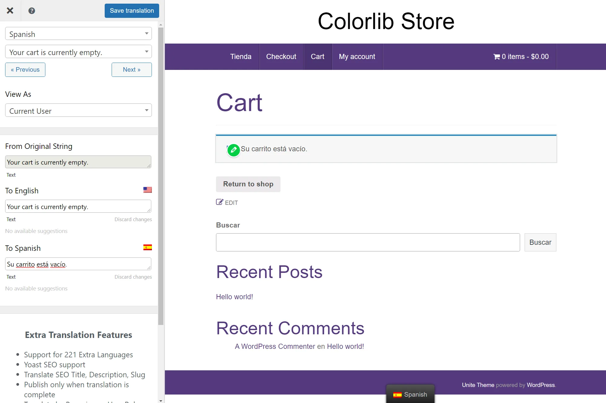 如何翻译 WooCommerce（涵盖的所有情况）-第6张图片-Ceacer网络