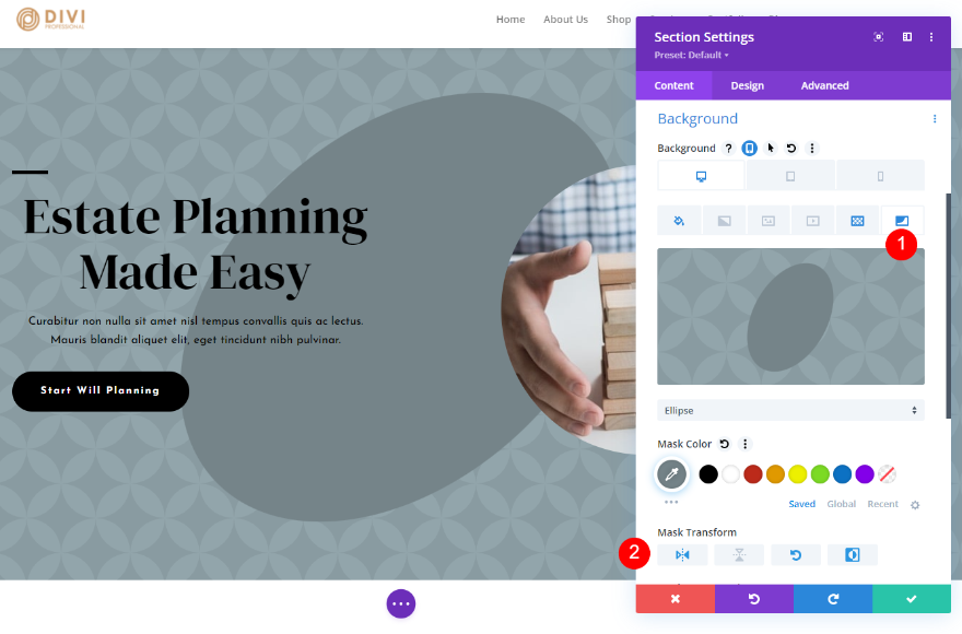 如何使用 Divi 的背景蒙版和图案变换设置-第31张图片-Ceacer网络