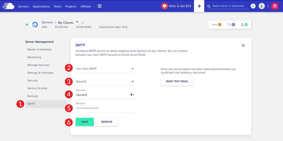 如何使用 Cloudways 的 Divi Hosting 设置电子邮件营销活动-第33张图片-Ceacer网络